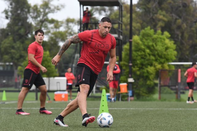 Méndez sigue entrenando a fondo en Bella Vista.&nbsp;