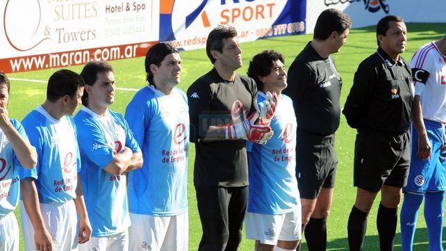 Maradona en Paraná