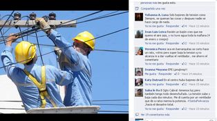 En las redes sociales, santafesinos se quejaron por los cortes de luz