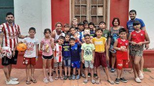 El programa Unión Social recibió a chicos y chicas de barrio El Pozo en La Tatenguita.