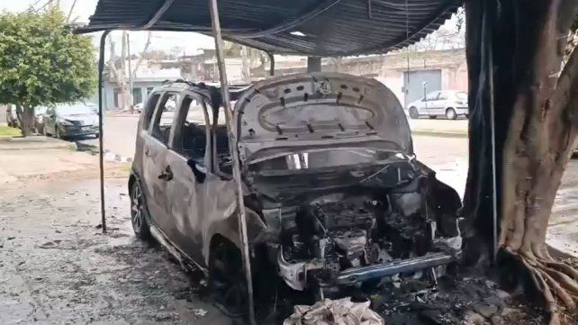 El incendio se produjo este martes en Grandoli al 5000.