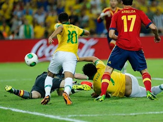 Brasil goleó a España y se consagró campeón de la Copa Confederaciones