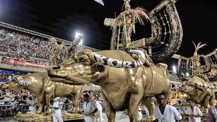 Brasil: La escuela de samba Mangueira cerró el fastuoso carnaval carioca
