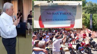 Granja Tres Arroyos de Concepción del Uruguay suspendió la faena. Los trabajadores pidieron al intendente José Lauritto que interceda por los puestos de trabajo