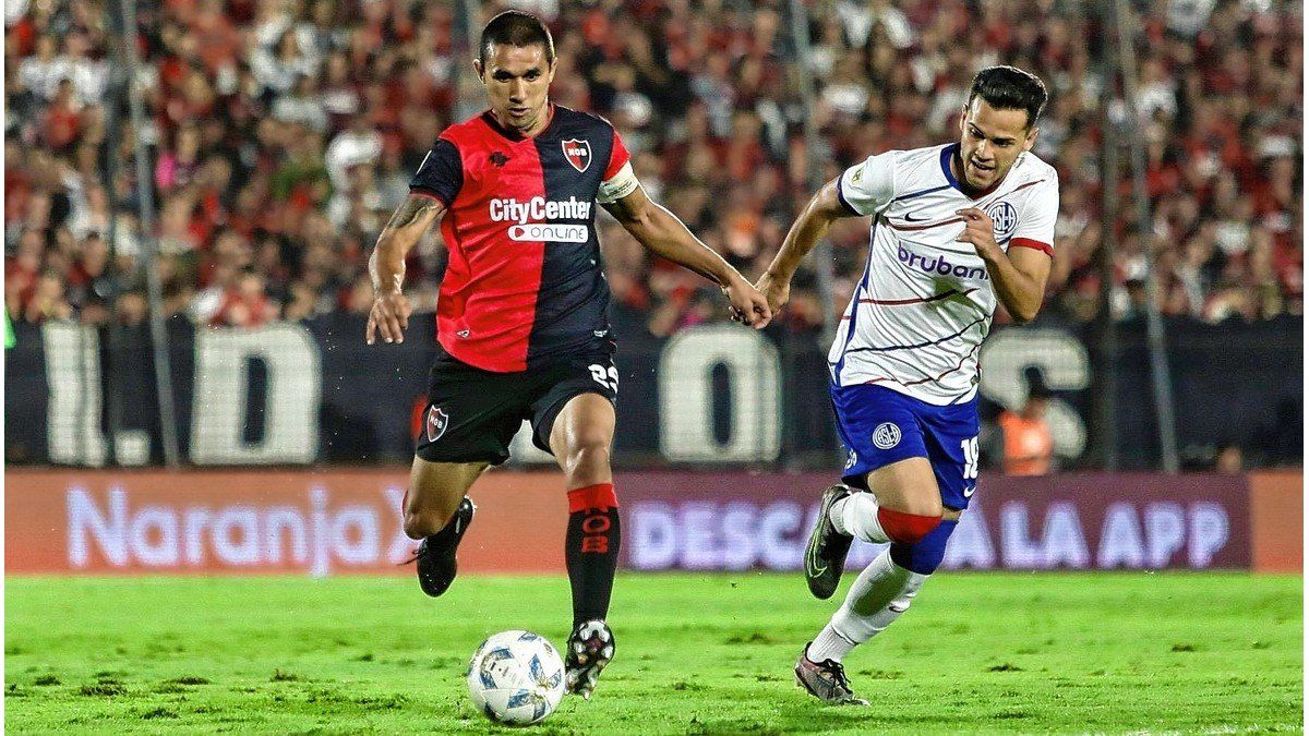 Newells y San Lorenzo igualaron en un entretenido partido