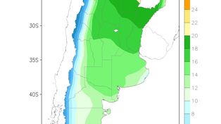 Clima y agro:  El avance del otoño no cede