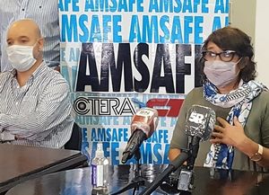 Amsafé espera una nueva convocatoria por parte del gobierno provincial