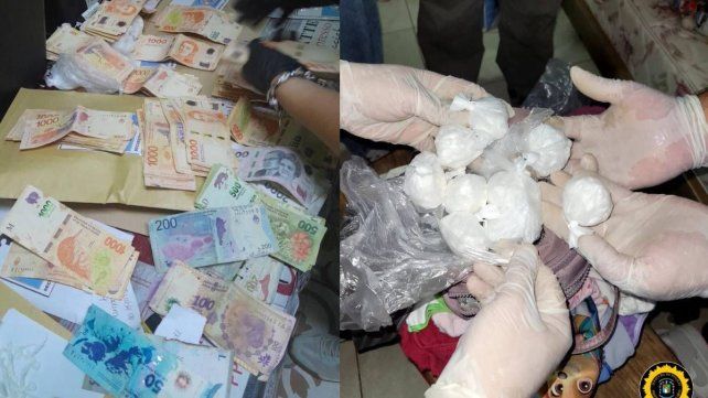 Siete personas fueron detenidas y se secuestraron casi 300 dosis de cocaína