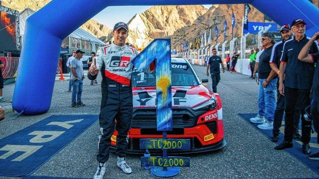 Matías Rossi fue el más rápido al momento de clasificar en el exigente Zonda de San Juan.