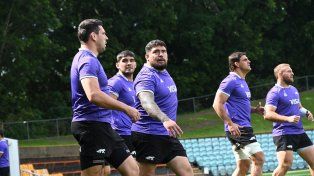 Los Pumas preparados para jugar este sábado.