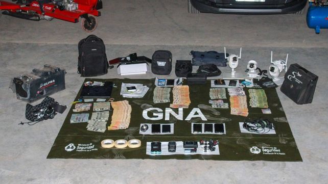 Allanaron un country con hangar privado en Oliveros que era utilizado por una banda narco