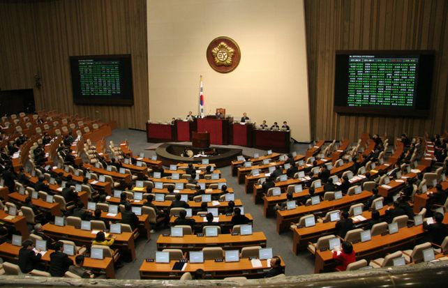 La Asamblea Nacional surcoreana