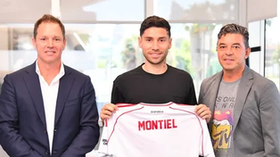 La estruendosa bienvenida de River a Gonzalo Montiel
