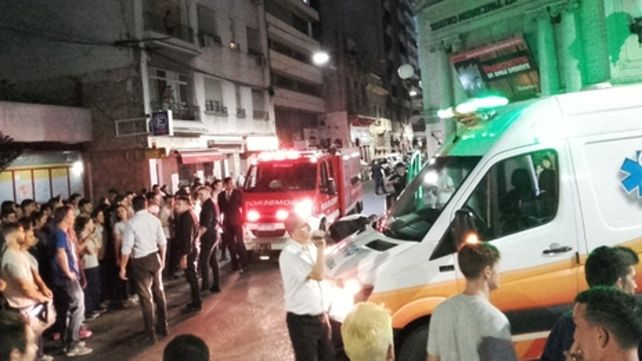 Realizaron un simulacro de incendio en el Teatro La Comedia