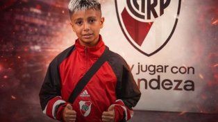 Es de Concordia y con solo 9 años firmó su fichaje para River
