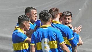 Boca festejó de visitante.