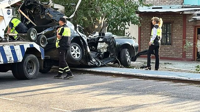 Dos hermanos y sus dos amigos murieron en un violento choque ocurrido en Godoy Cruz
