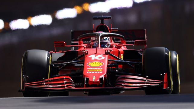 Charles Leclerc volvó en el ensayo del GP de Mónaco de F1