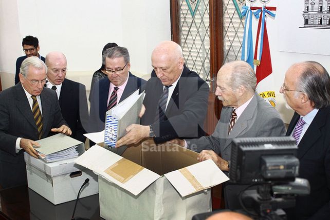 Un paso fundamental. Autoridades provinciales valoraron la existencia de un grupo inversor para la concesión por 30 años de la futura estación fluvial.