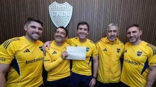 Tras la confirmación de Claudio Úbeda para 2026, así quedó conformado el cuerpo técnico de Boca