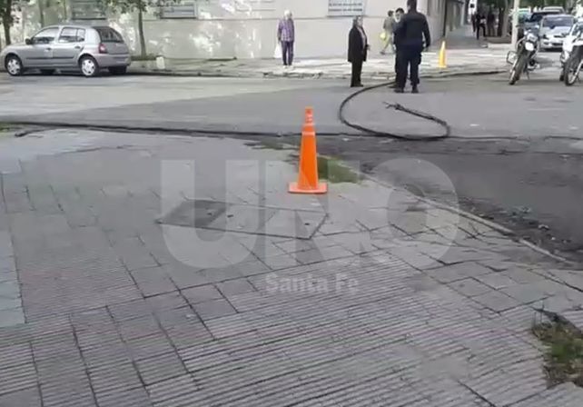 Tomó fuego el cableado del tendido eléctrico en Catamarca y Francia