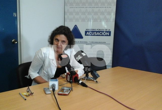 Brindó detalles. Esta mañana en la Fiscalía del MPA.