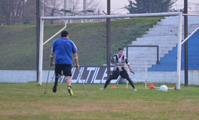 Diego Armando Pesoa vuelve a vestir la camiseta de la Selección Nacional de amputados