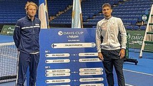 Cachín y Ruusuvuori abren el fuego en la serie de la Copa Davis entre Argentina y Finlandia
