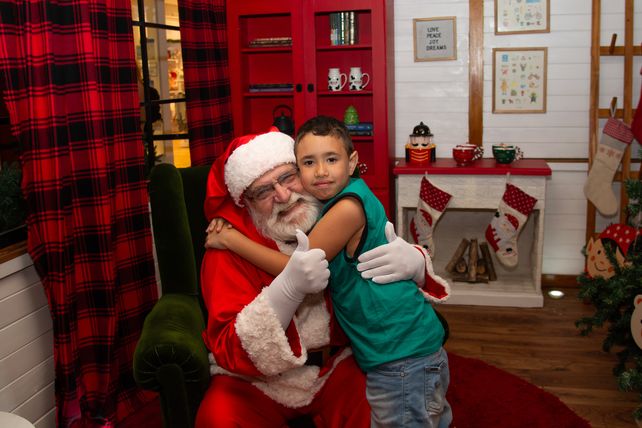Papá Noel y Benjamín García Amat