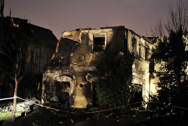 Así quedaron las casas afectadas por la caída de la avioneta en Nordelta