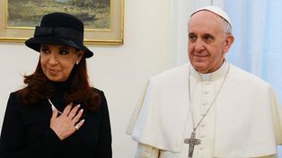 Cristina dijo que tras la reunión con el Papa se sintió más argentina que nunca