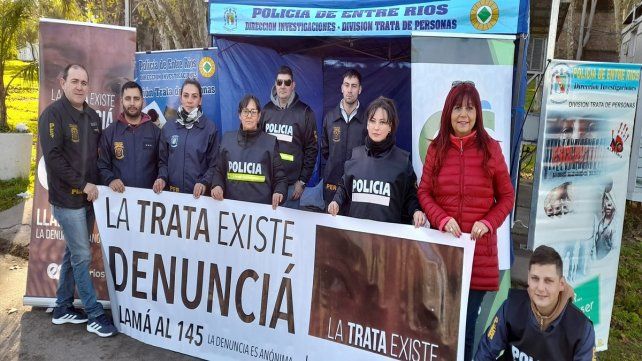 Previenen en materia de trata de personas en Entre Ríos