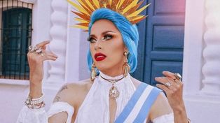 Lady Alutrix,&nbsp;la primera drag queen en cantar el Himno Nacional en un acto oficial en la Casa Histórica de Tucumán