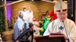 El obispo Gustavo Zurbriggen repudió la parodia del pesebre que realizó un programa del canal Olga. Los cristianos debemos levantar la voz, dijo.