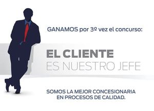 Escobar ganó por tercera vez el concurso “El Cliente es Nuestro Jefe”