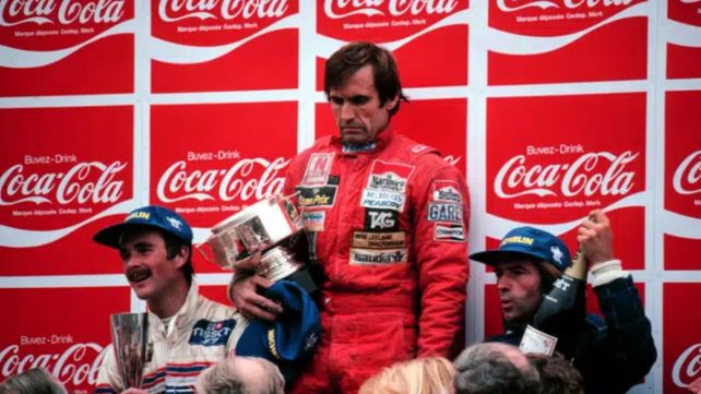 El rostro de Reutemann lo dice todo