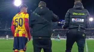 El exjugador de Colón, Santiago Pierotti, tuvo su estreno en Lecce pero su nuevo equipo fue goleado por Juventus.