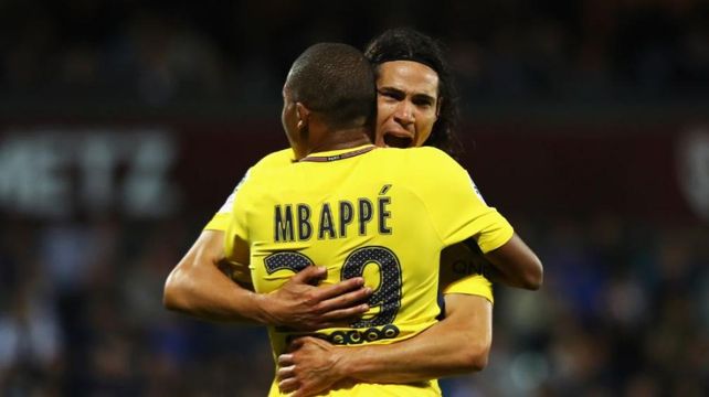 El PSG fue una aplanadora ante Metz