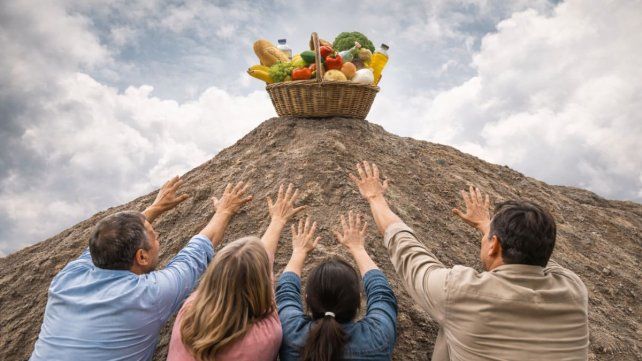 Avanza la inflación: cada vez está costando más alcanzar la canasta de alimentos