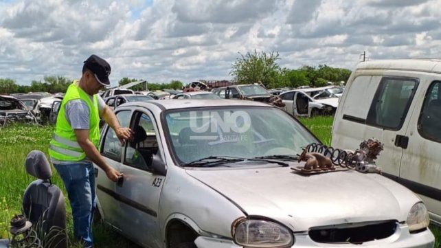 La Policía de Investigaciones inspeccionó un predio en Pujato.