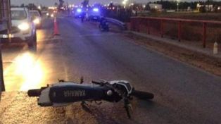 El conductor de una motocicleta cayó sobre la banquina de la ruta AO12 y falleció.&nbsp;