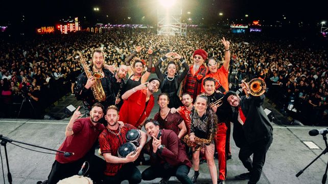 La Delio Valdés dijo presente en la última edición del Cumbión del Paraná