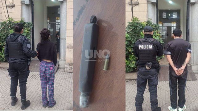 La pareja detenido en Barranquitas