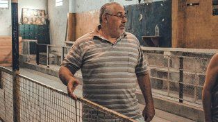 Héctor Gómez, siempre en una cancha de bochas.