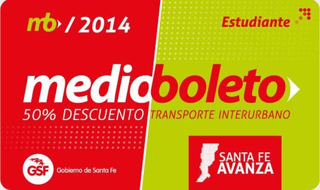 Comienza en mayo la entrega de las credenciales del medio boleto 2014