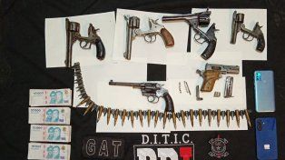 Una denuncia de robo en San Nicolás derivó en un importante secuestro de armas en Rosario