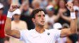 Tomás Etcheverry se impuso a Juncheng Shang y avanzó en el Masters de Cincinnati