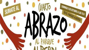 Organizan el cuatro abrazo al Parque Alberdi