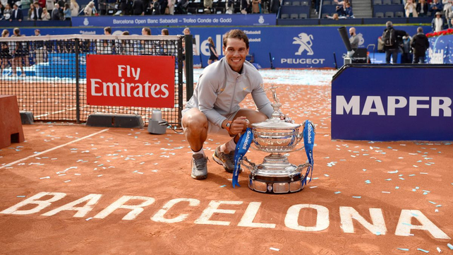 Tenis: Rafael Nadal confirmó su presencia en Conde de Godó