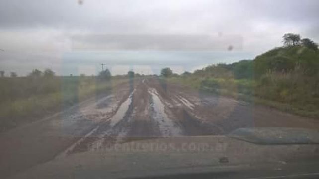 Cerrito-Puerto Curtiembre: quejas por el estado del camino